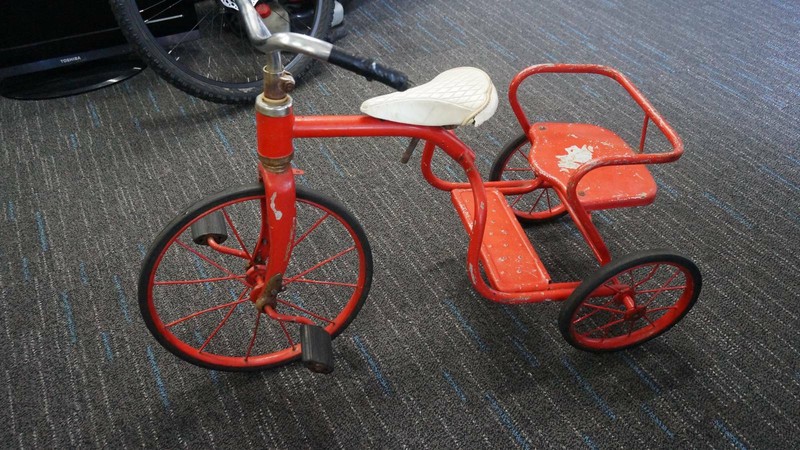 seated tricycle